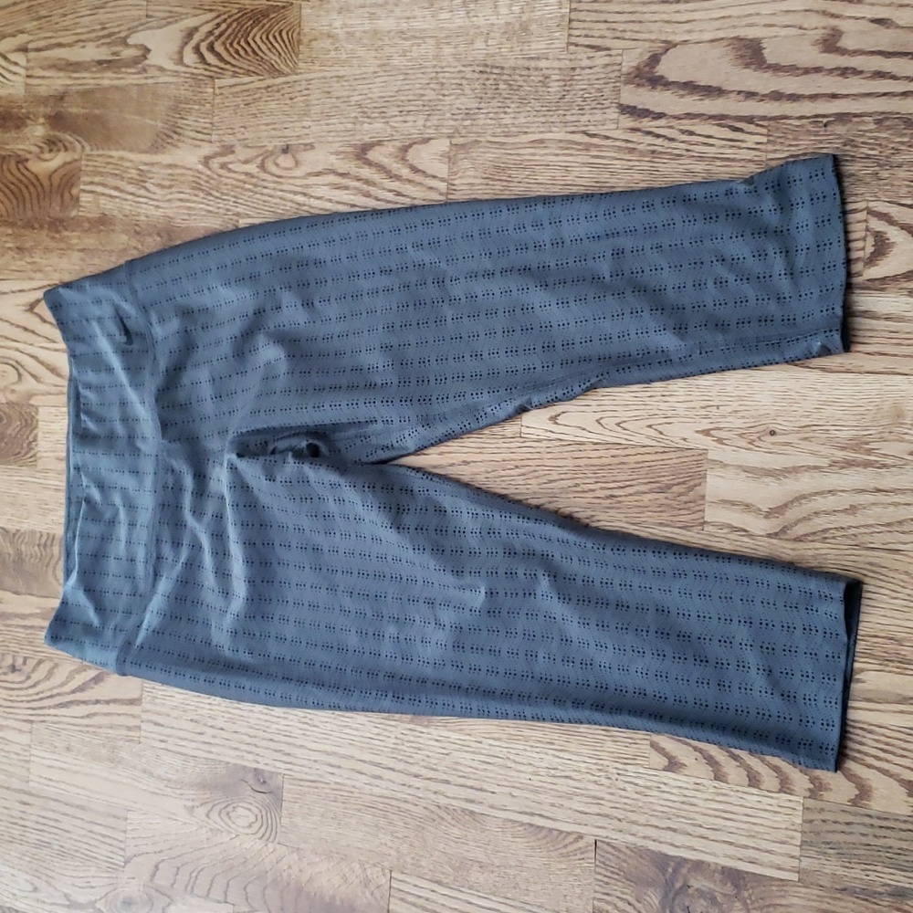 (S) Nike Ten One Dri-Fit Patterned Cropped Leggings Capri Skinny Activewear